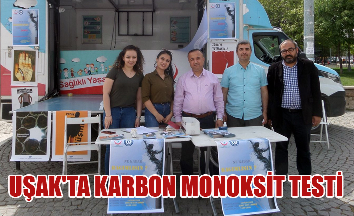 UŞAK'TA KARBON MONOKSİT TESTİ