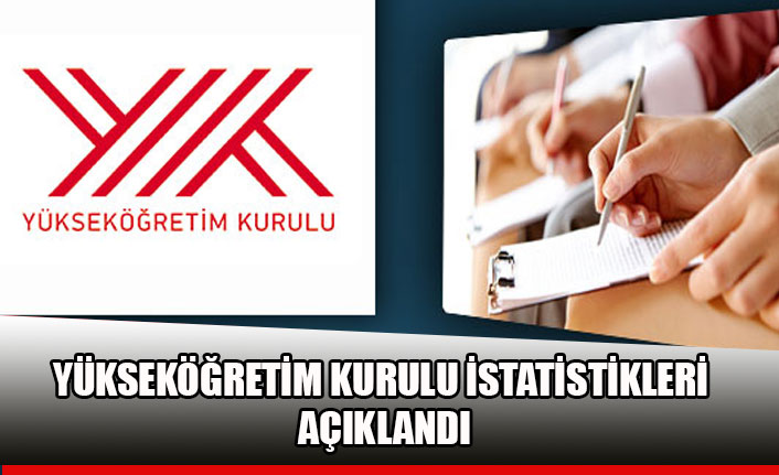 YÜKSEKÖĞRETİM KURULU İSTATİSTİKLERİ AÇIKLANDI