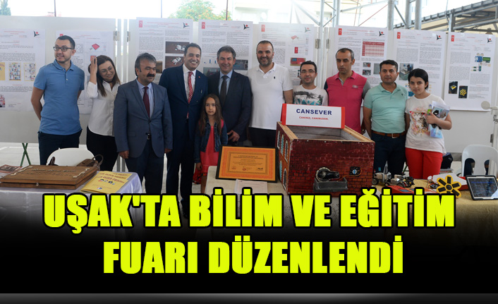 Uşak'ta Bilim Ve Eğitim Fuarı Düzenlendi