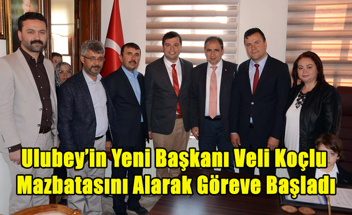 ULUBEY'İN YENİ BELEDİYE BAŞKANI VELİ KOÇLU GÖREVİNE BAŞLADI