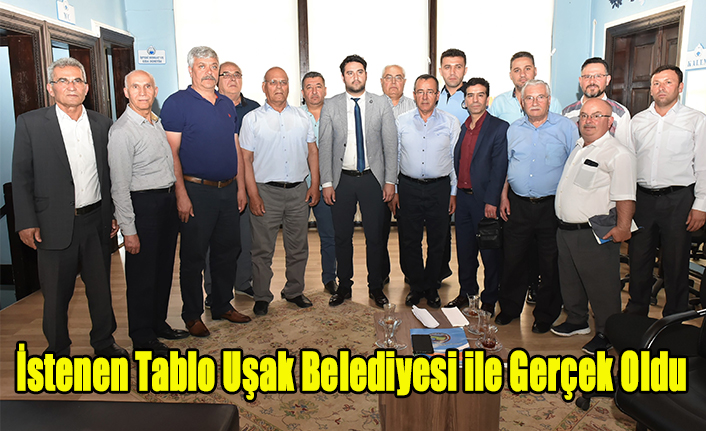 İstenen Tablo Uşak Belediyesi ile Gerçek Oldu