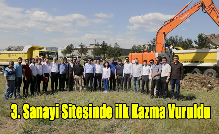 UŞAK'TA 3. SANAYİ SİTESİNİN YAPIMINA BAŞLANIYOR