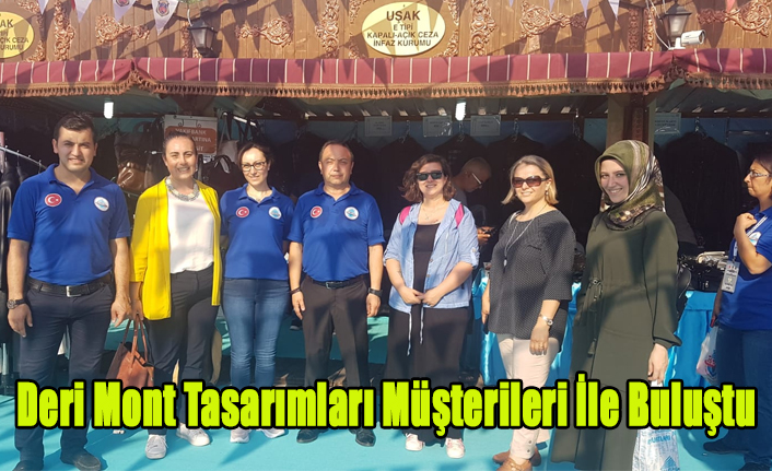 Deri Mont Tasarımları Müşterileri İle Buluştu