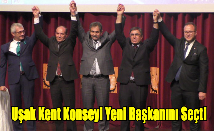 UŞAK KENT KONSEYİ SEÇİMİNİ YAPTI BAŞKAN CEMİL CEVHER OLDU