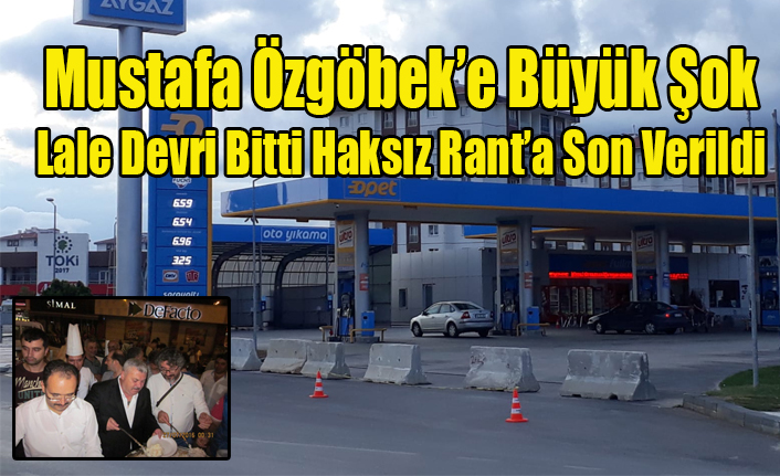 MUSTAFA ÖZGÖBEK İÇİN DE LALE DEVRİ SONA ERDİ, BELEDİYE HAKSIZ RANT'A DUR DEDİ