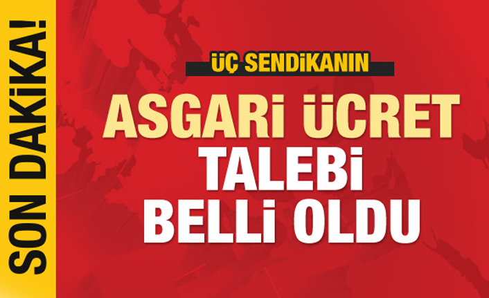 MİLYONLARCA KİŞİYİ İLGİLENDİREN ASGARİ ÜCRETTE SENDİKALARIN TALEBİ BELLİ OLDU