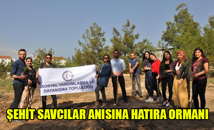 ŞEHİT SAVCILAR ANISINA HATIRA ORMANI