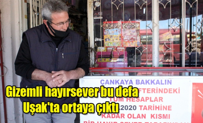 Gizemli hayırsever bu defa Uşak#039;ta ortaya çıktı