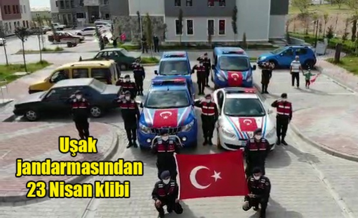 Uşak jandarmasından 23 Nisan klibi