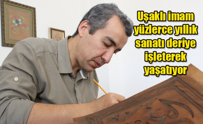 Uşak#039;ta Desinetörlük yeteneğini deriyle birleştiren imam Şaşırtıyor