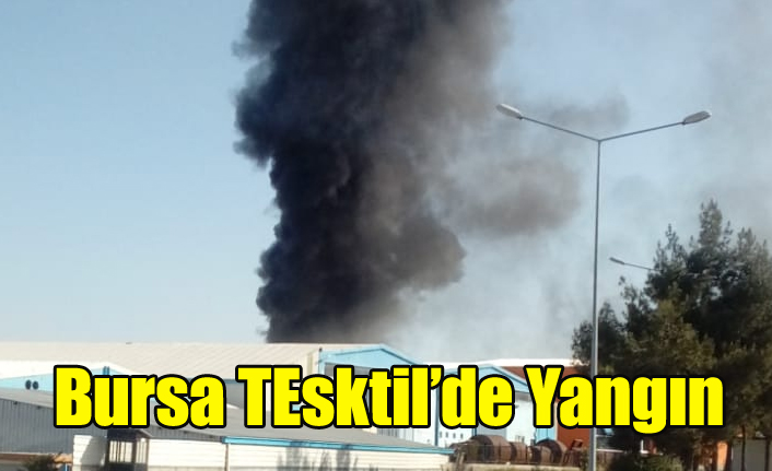 Usak Tekstil Osb De Bulunan Bursa Tekstil De Yangin Cikti Haberi