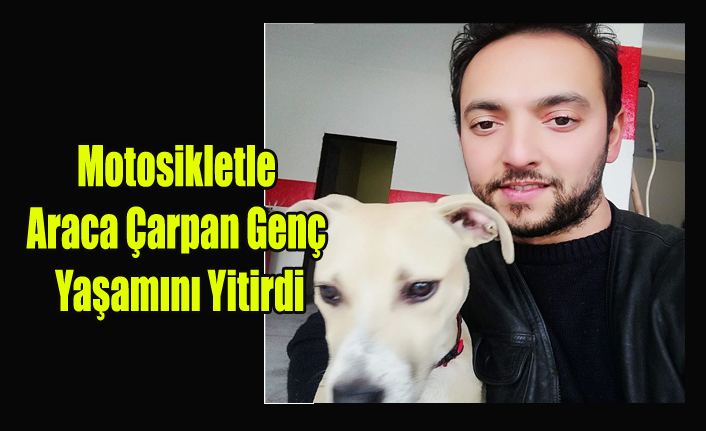 Uşak'ta Motor Kazası 1 Ölü