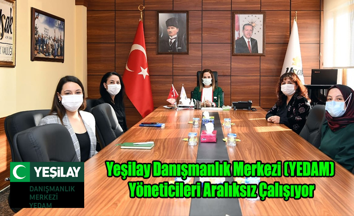 Uşak Yeşilay Danışma Merkezi Çalışmalarını Aralıksız Sürdürüyor