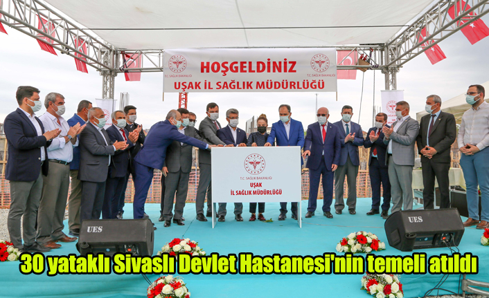 Sivaslı Devlet Hastanesi'nin temeli atıldı