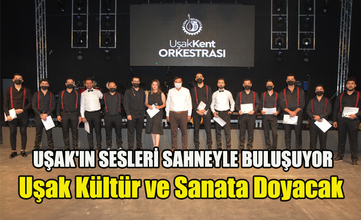 UŞAK'IN SESLERİ SAHNEYLE BULUŞUYOR
