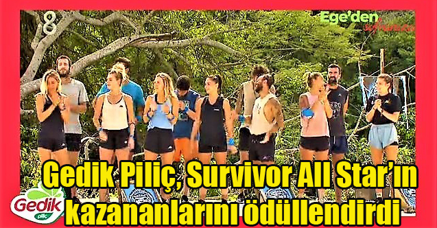 Gedik Piliç, Survivor All Star’ın kazananlarını özel lezzetiyle ödüllendirdi