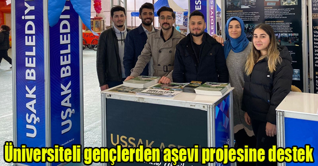 Üniversiteli gençlerden aşevi projesine destek