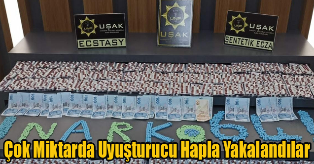 Yüklü miktar uyuşturucu hapla yakalanan 3 şüpheli gözaltına alındı