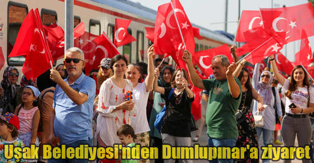 Uşak Belediyesi'nden Dumlupınar'a ziyaret