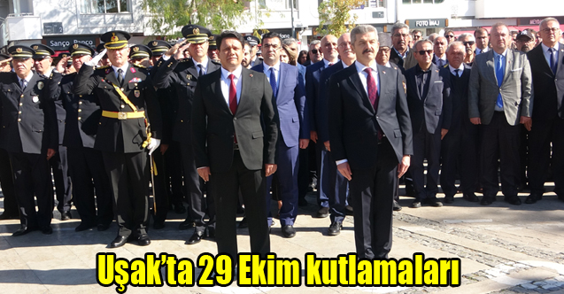 Uşak’ta 29 Ekim kutlamaları