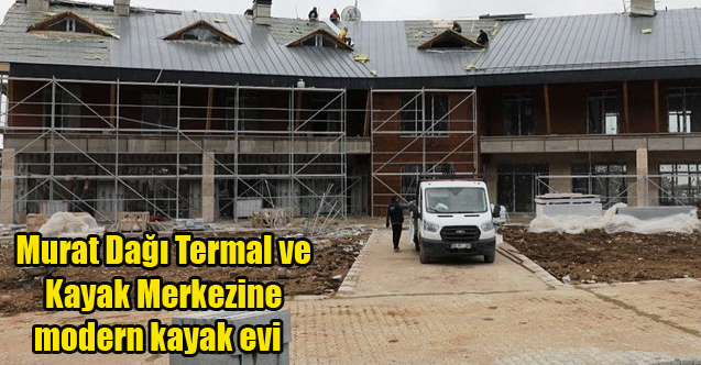 Murat Dağı Termal ve Kayak Merkezine modern kayak evi