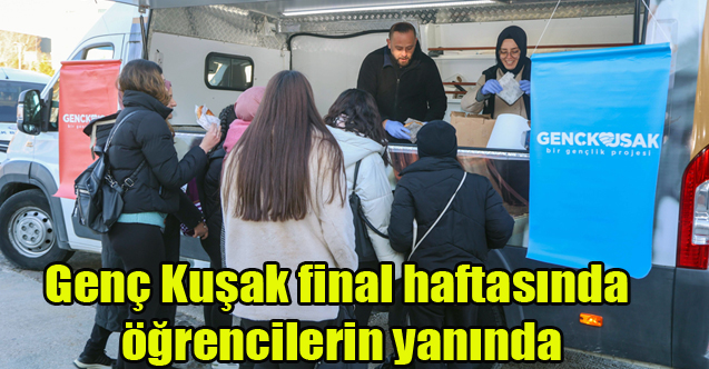 Genç Kuşak final haftasında öğrencilerin yanında