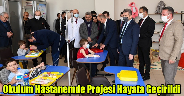 Okulum Hastanemde Projesi Hayata Geçirildi