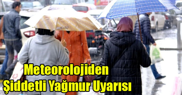 Meteorolojiden Uşak'a kuvvetli yağış uyarısı