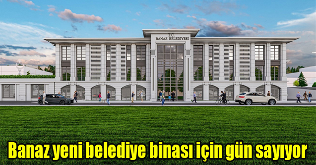 Banaz yeni belediye binası için gün sayıyor