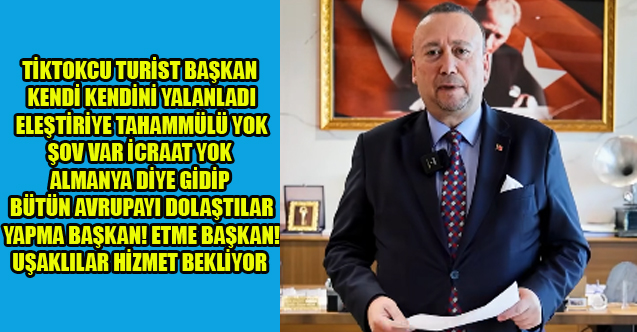 KENDİ KENDİNİ YALANLAYAN BAŞKAN'A ALTIN NASİHATLER! UŞAKLI ŞOV DEĞİL HİZMET BEKLİYOR!