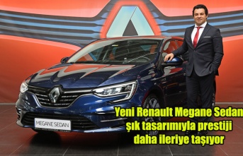 Yeni Renault Megane Sedan şık tasarımıyla prestiji daha ileriye taşıyor