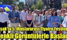 Uşakta 5. Uluslararası Tiyatro Festivali renkli görüntülerle başladı