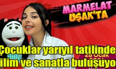Çocuklar yarıyıl tatilinde bilim ve sanatla buluşuyor