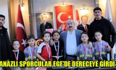 BANAZLI SPORCULAR EGE#039;DE DERECEYE GİRDİ