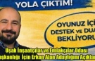 Uşak İnşaatçılar ve Emlakçılar Odası Başkanlığı İçin Erkan Alan Adaylığını Açıkladı