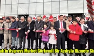 Uşak’ta Asgross Market 2. Şubesi Görkemli Bir Açılışla Hizmete Girdi