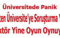 YÖKten Üniversiteye Soruşturma Yağdı