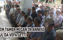 BAŞHEKİM TAMER MİCANIN ANNESİ İSTANBULDA VEFAT ETTİ