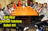 Uşak Sportif, Uşak Valisi Okur'u ziyaret etti