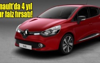 Renault’da 4 yıl sıfır faiz fırsatı!