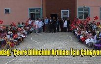 ÖĞRENCİLERE ÇEVRE BİLİNCİ AŞILANIYOR