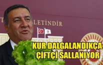 KUR DALGALANDIKÇA ÇİFTÇİ SALLANIYOR