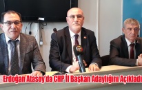 UŞAK CHP DE İL BAŞKANLIĞI YARIŞI KIZIŞIYOR ERDOĞAN ATASOY DA ADAYLIĞINI AÇIKLADI