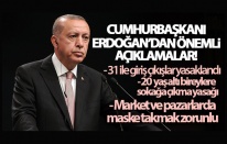 30 İle Giriş Çıkışlar ve 20 Yaş Altı Gençlerin Sokağa Çıkması Yasaklandı