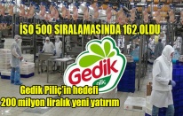 Gedik Piliç’in hedefi 200 milyon liralık yeni yatırım