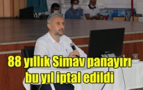 88 yıllık Simav panayırı bu yıl iptal edildi