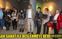 UŞAK SANAT İLE BESLENMEYE DEVAM EDİYOR