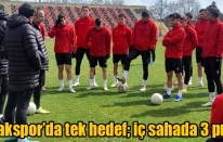 Uşakspor’da tek hedef; iç sahada 3 puan