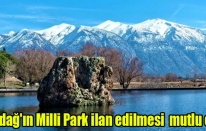 Akdağ'ın Milli Park ilan edilmesi mutlu etti