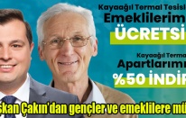 Başkan Çakın’dan gençler ve emeklilere müjde